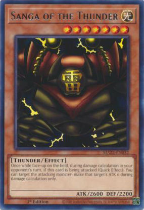 Sanga of the Thunder - MAZE-EN032 - Rare 1st Edition