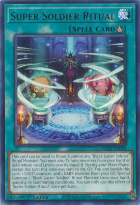 Super Soldier Ritual - MAZE-EN060 - Rare 1st Edition