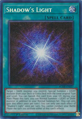 Shadow's Light - BLMR-EN037 - Secret Rare 1st Edition