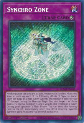 Synchro Zone - BLMR-EN048 - Secret Rare 1st Edition