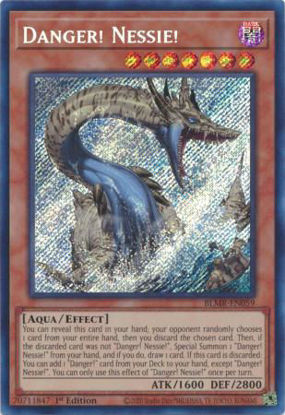 Danger! Nessie! - BLMR-EN059 - Secret Rare 1st Edition