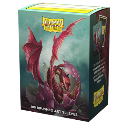 Dragon Shield Standard Size Sleeves - Brushed Art Sleeves - Wyngs (100 Sleeves)