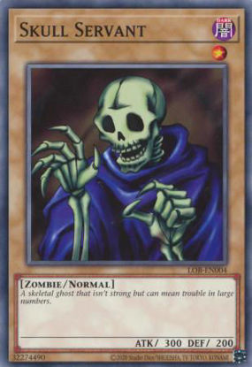 Skull Servant - LOB-EN004 - Common Unlimited