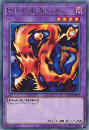 Darkfire Dragon - LOB-EN019 - Rare Unlimited