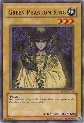 Green Phantom King - LOB-EN034 - Common Unlimited