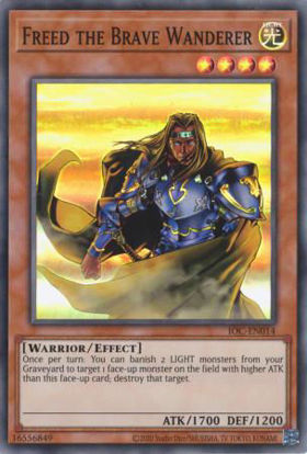 Freed the Brave Wanderer - IOC-EN014 - Super Rare Unlimited