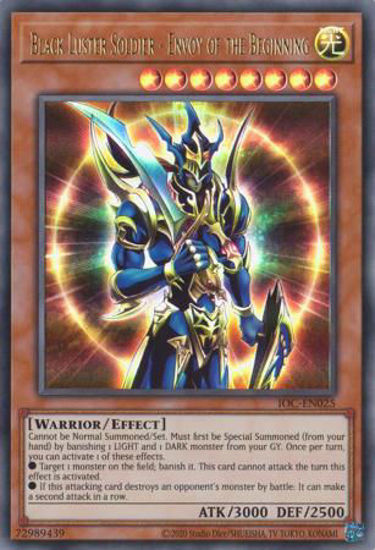 Black Luster Soldier - Envoy of the Beginning - IOC-EN025 - Ultra Rare Unlimited