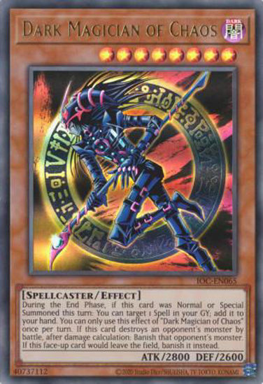 Dark Magician of Chaos - IOC-EN065 - Ultra Rare Unlimited