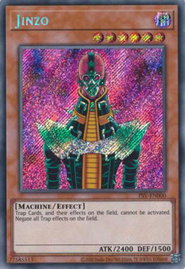 Jinzo - PSV-EN000 - Secret Rare Unlimited