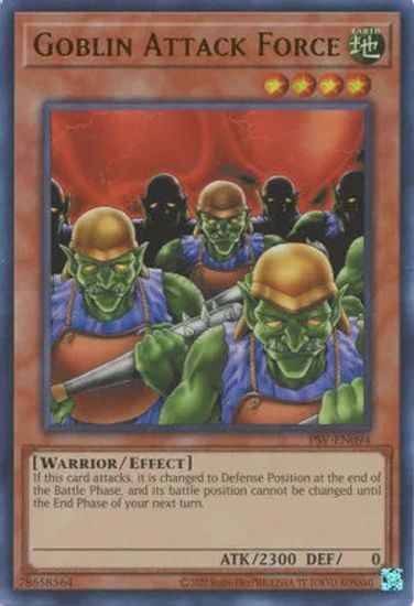 Goblin Attack Force - PSV-EN094 - Ultra Rare Unlimited