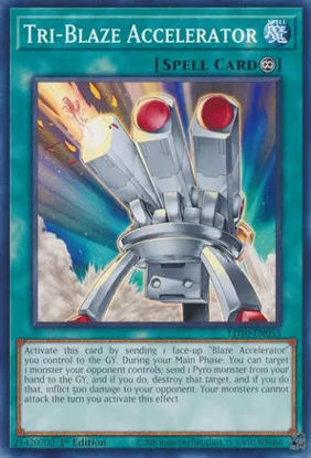 Tri-Blaze Accelerator - LD10-EN053 - Common 1st Edition