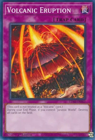 Volcanic Eruption - LD10-EN061 - Common 1st Edition