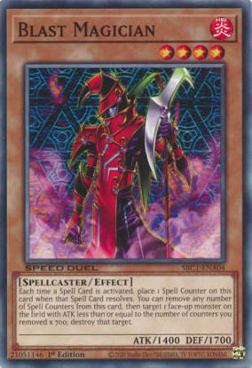 Blast Magician - SBC1-ENA04 - Common 1st Edition