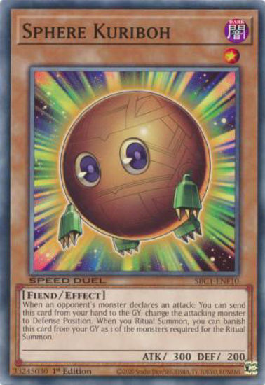 Sphere Kuriboh - SBC1-ENF10 - Common 1st Edition