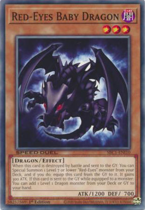 Red-Eyes Baby Dragon - SBC1-ENI10 - Common 1st Edition