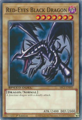 Red-Eyes Black Dragon - SBC1-ENF01 - Common 1st Edition