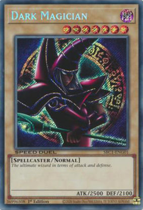 Dark Magician - SBC1-ENG01 - Secret Rare 1st Edition