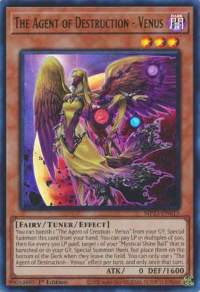 The Agent of Destruction - Venus - MP23-EN015 - Ultra Rare 1st Edition