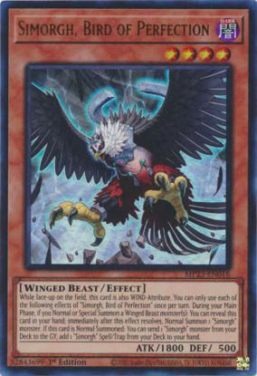 Simorgh, Bird of Perfection - MP23-EN016 - Ultra Rare 1st Edition