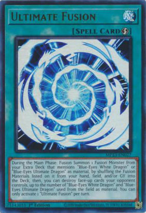 Ultimate Fusion - MP23-EN027 - Ultra Rare 1st Edition