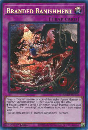 Branded Banishment - MP23-EN102 - Prismatic Secret Rare 1st Edition