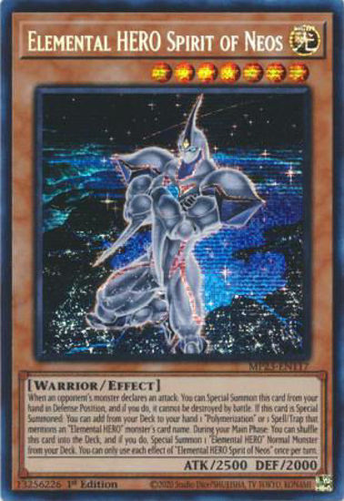 Elemental HERO Spirit of Neos - MP23-EN117 - Prismatic Secret Rare 1st Edition