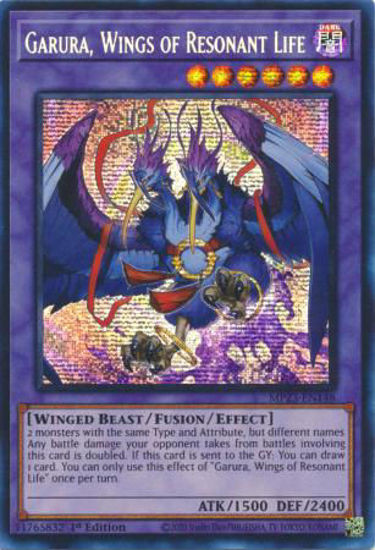 Garura, Wings of Resonant Life - MP23-EN148 - Prismatic Secret Rare 1st Edition