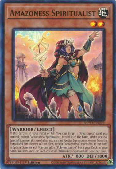 Amazoness Spiritualist - MP23-EN222 - Ultra Rare 1st Edition