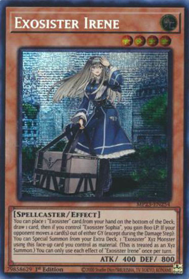 Exosister Irene - MP23-EN254 - Prismatic Secret Rare 1st Edition