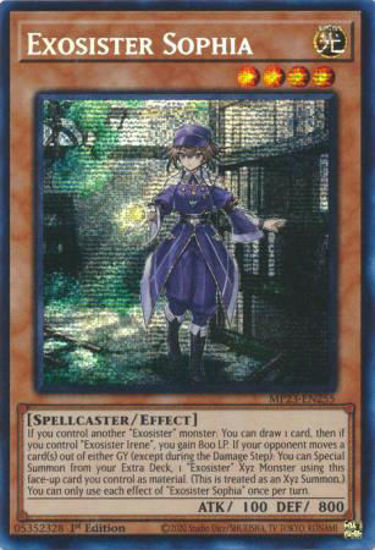 Exosister Sophia - MP23-EN255 - Prismatic Secret Rare 1st Edition