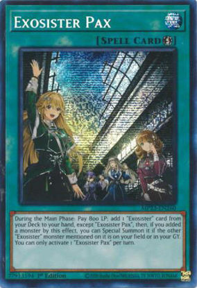 Exosister Pax - MP23-EN260 - Prismatic Secret Rare 1st Edition