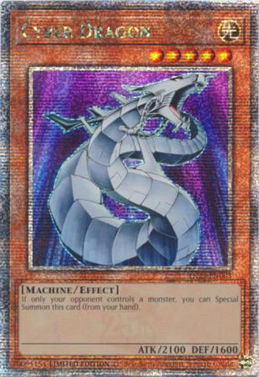 Cyber Dragon - TN23-EN005 - Quarter Century Secret Rare 1st Edition