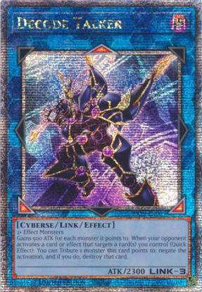 Decode Talker - TN23-EN009 - Quarter Century Secret Rare 1st Edition