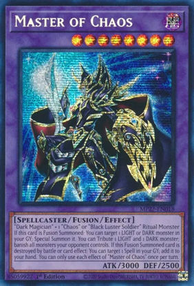 Master of Chaos - MP23-EN018 - Prismatic Secret Rare 1st Edition