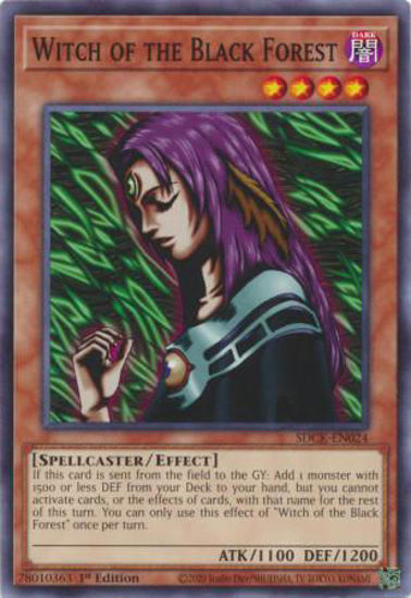 Witch of the Black Forest - SDCK-EN024 - Common 1st Edition