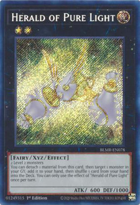 Herald of Pure Light - BLMR-EN078 - Secret Rare 1st Edition