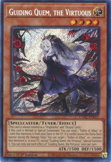 Guiding Quem, the Virtuous - CYAC-EN011 - Starlight Rare 1st Edition