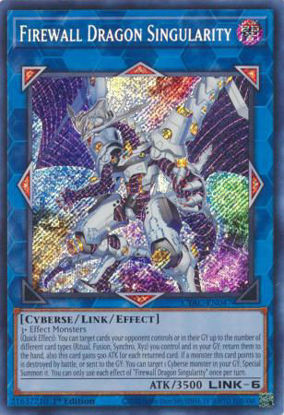 Firewall Dragon Singularity - CYAC-EN047 - Starlight Rare 1st Edition