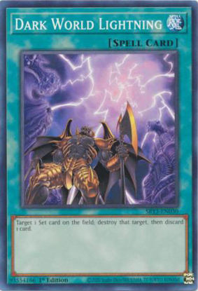 Dark World Lightning - SR13-EN030 - Common 1st Edition