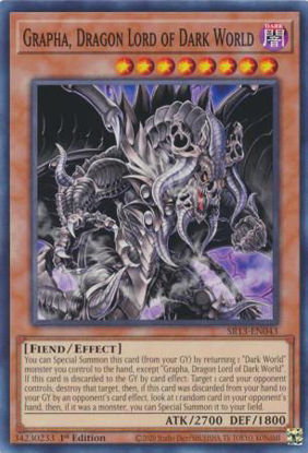 Grapha, Dragon Lord of Dark World - SR13-EN043 - Common 1st Edition