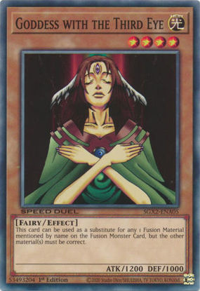 Goddess with the Third Eye - SGX2-ENA05 - Common 1st Edition