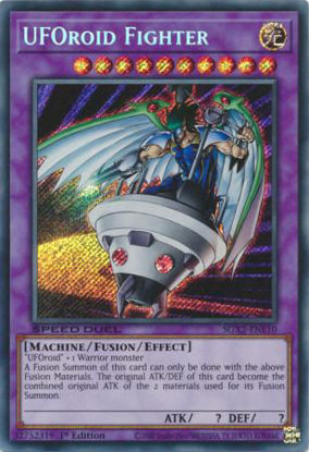 UFOroid Fighter - SGX2-ENE10 - Secret Rare 1st Edition