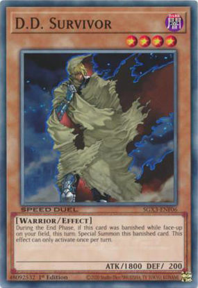 D.D. Survivor - SGX3-ENF06 - Common 1st Edition