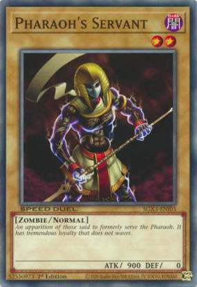 Pharaoh's Servant - SGX3-ENI03 - Common 1st Edition