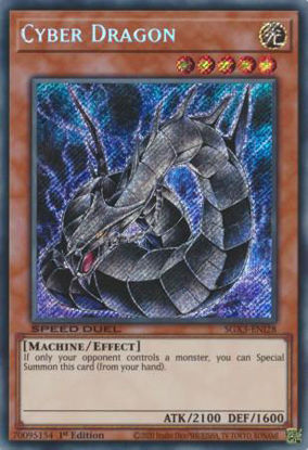 Cyber Dragon - SGX3-ENI28 - Secret Rare 1st Edition