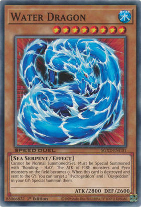 Water Dragon - SGX2-ENC01 - Common 1st Edition