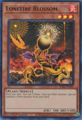 Lonefire Blossom - RA01-EN002 - (V.2 - Ultra Rare) 1st Edition