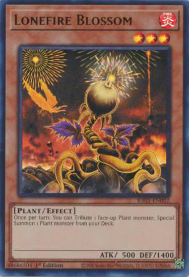 Lonefire Blossom - RA01-EN002 - (V.2 - Ultra Rare) 1st Edition