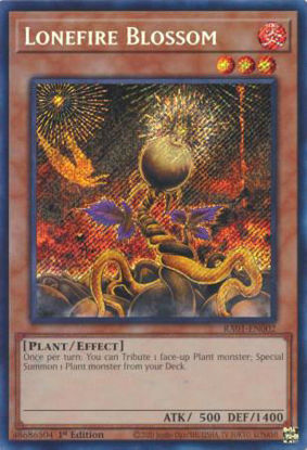 Lonefire Blossom - RA01-EN002 - (V.3 - Secret Rare) 1st Edition