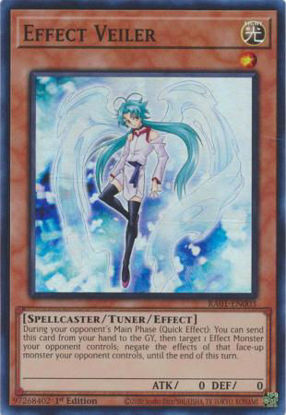 Effect Veiler - RA01-EN003 - (V.1 - Super Rare) 1st Edition